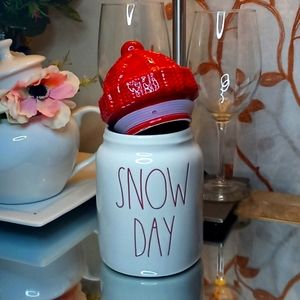 Rae Dunn  Snow Day Canister